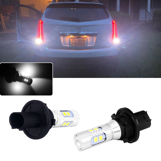 No Error Bright White PH24WY LED Bulb Backup Light for 2010 - 2016 for Cadillac SRX - v
