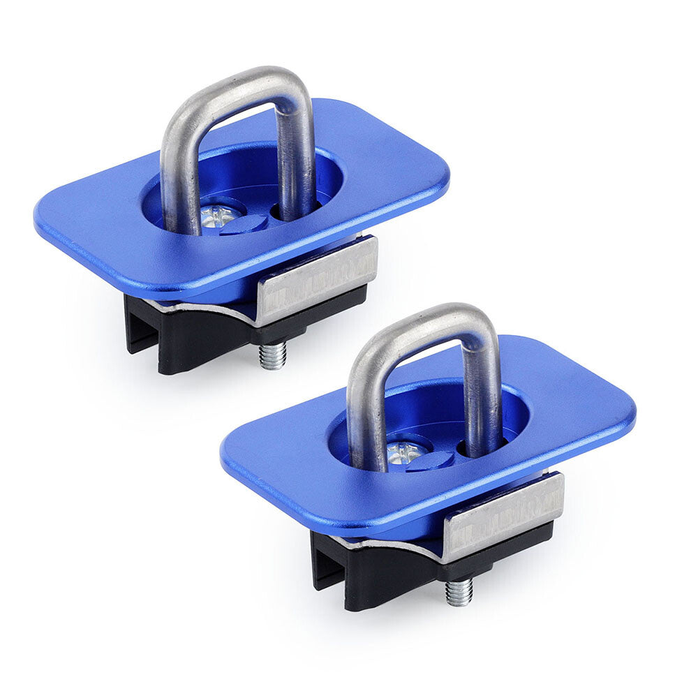 One pair of flush truck bed cable tie anchors suitable for 2015-20 F 150/2017-20 F250 and F350