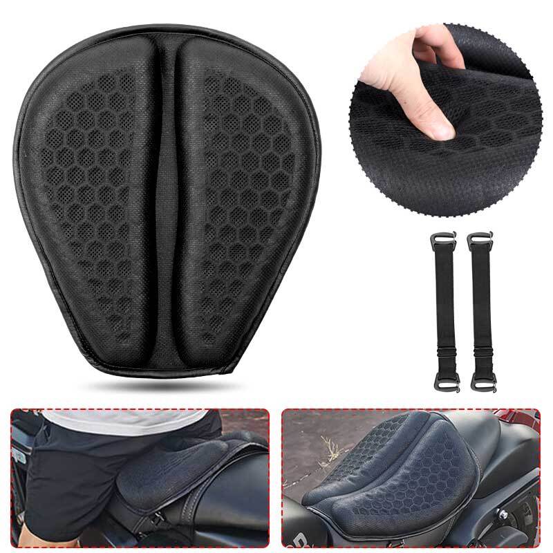 Universal Motorcycle Honeycomb Gel for Seat Cushion Pillow Pad Cover Pressure Relief