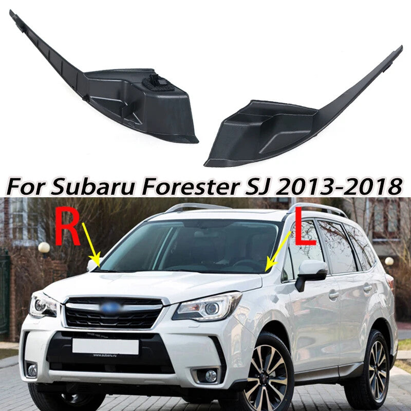 Front wiper side cover water deflector panel for Subaru Forester SJ 2013-2018