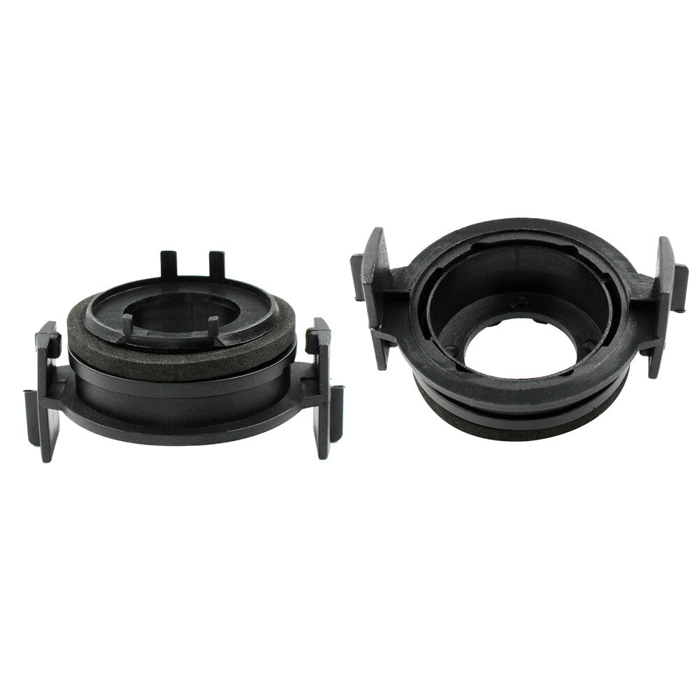 Pair H7 LED Headlight Bulb Adapter Holder Base for BMW E46 3 Ser 330ci 325i 323i Q