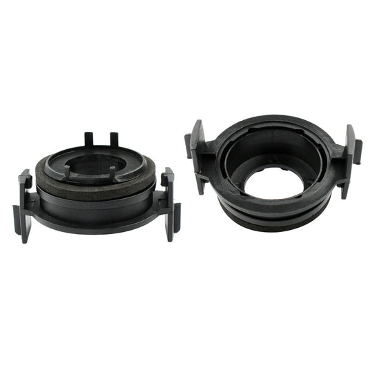 Pair H7 LED Headlight Bulb Adapter Holder Base for BMW E46 3 Ser 330ci 325i 323i Q