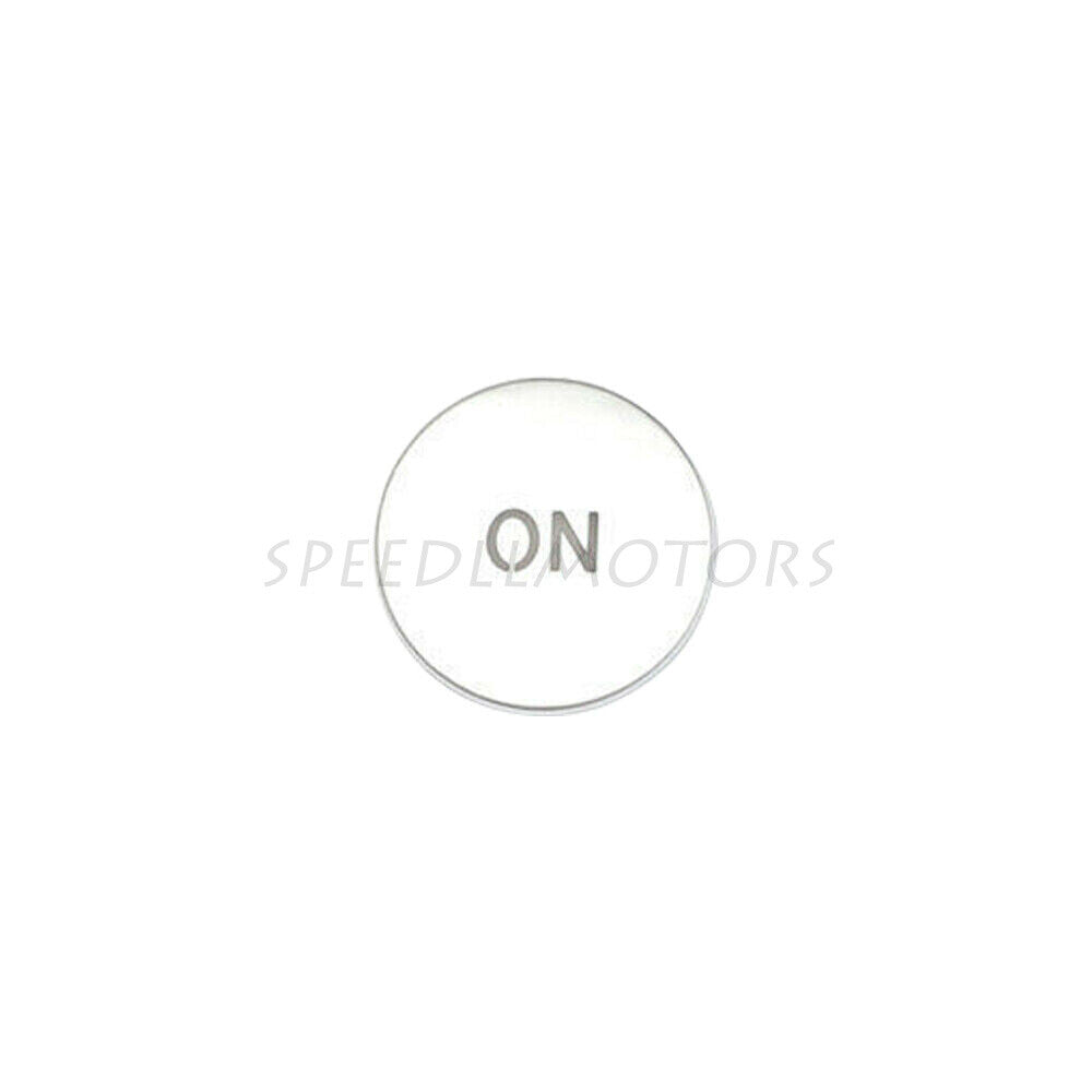 for Mercedes for Benz C E Class W204 W212 GLK Chrome Volume Knob Button Sequins Trim Q