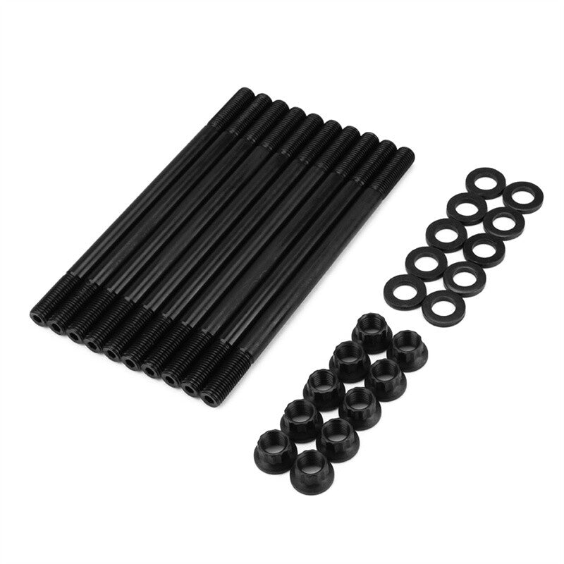Head Stud Kit for EVO8 EVO9 & for Mitsubishi Eclipse 94-up 4G63 7-bolt 11mm 207-4203 Q