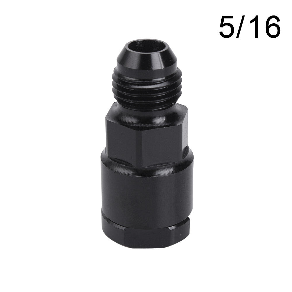 Fuel Line EFI Adapter Fitting -6 AN Male to 5/16 Quick Disconnect Screw On