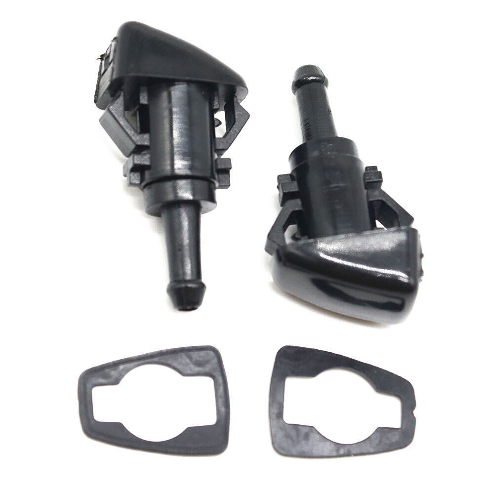 2X Front Windshield Wiper Washer Hood Jet Sprayer Nozzle for Dodge for Ram 1500 New Q