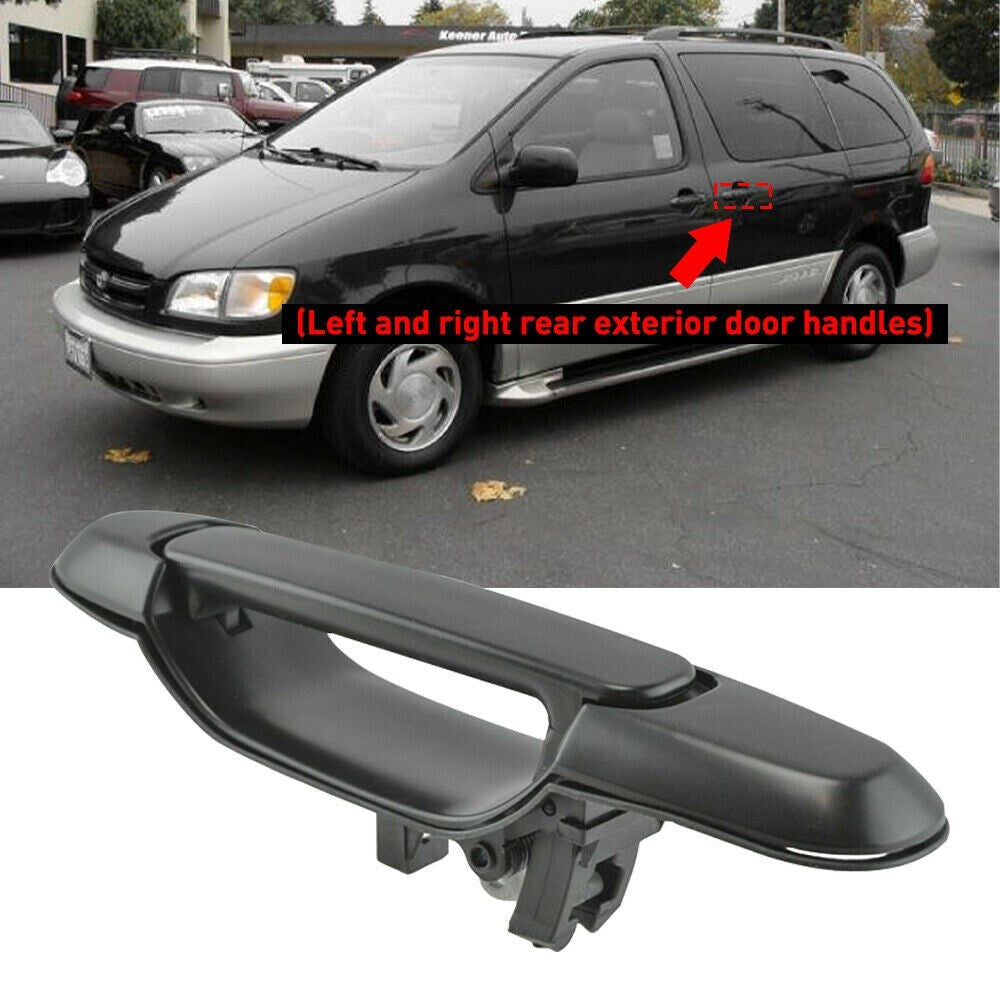 US Rear Left or Right Sliding Door Handle for 1998-2003 for Toyota for Sienna 4N7 Sable