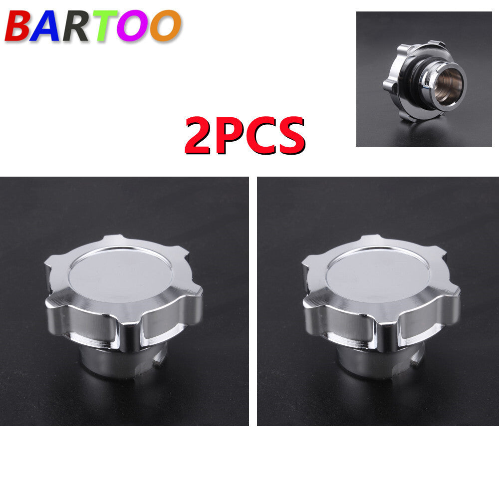 2PCS Aluminum Oil Cap for Camaro for Corvette LSX LS1 LS6 LS2 LS3 LS4 Auto Car Q