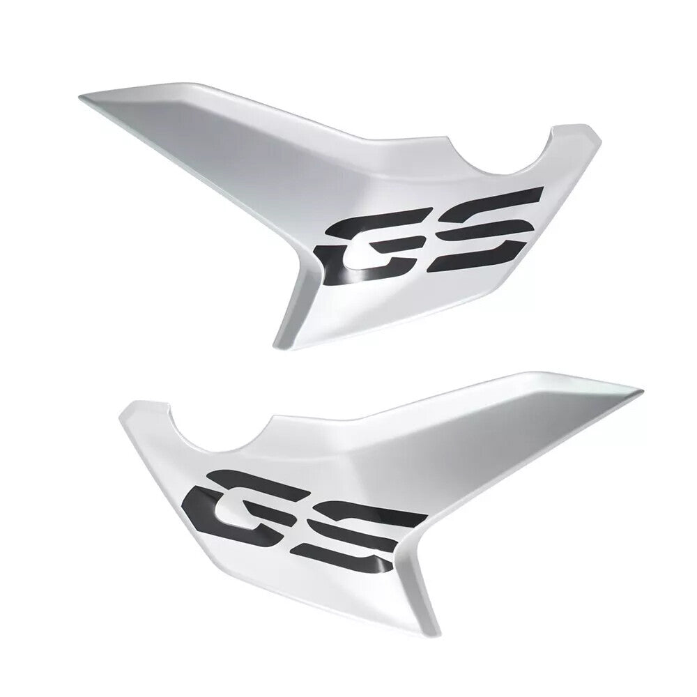 Silver left-side fairing and fuel tank plate suitable for BMW F750GS F850GS 18+