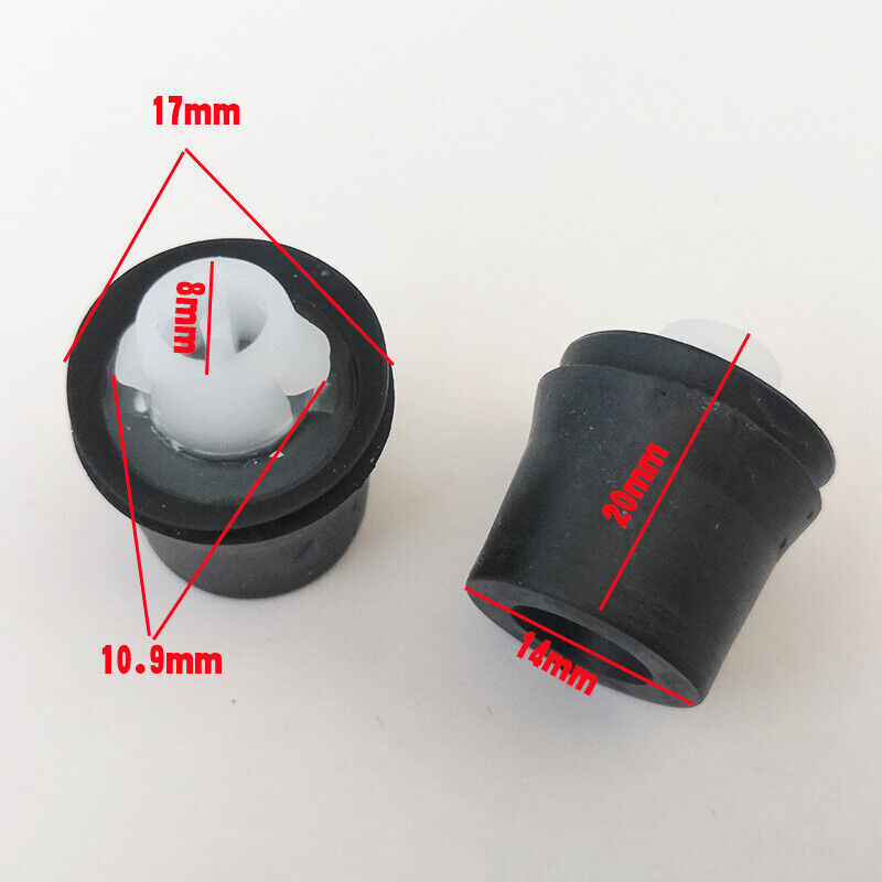 for Toyota Prado FJ150 LC150 2010-2021 Car 4-Door Cushioning Granular Rubber Pad