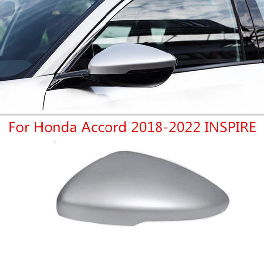 Silver LH Car Rearview Mirror Cover cap shell for Honda Accord 2018-2022 INSPIRE