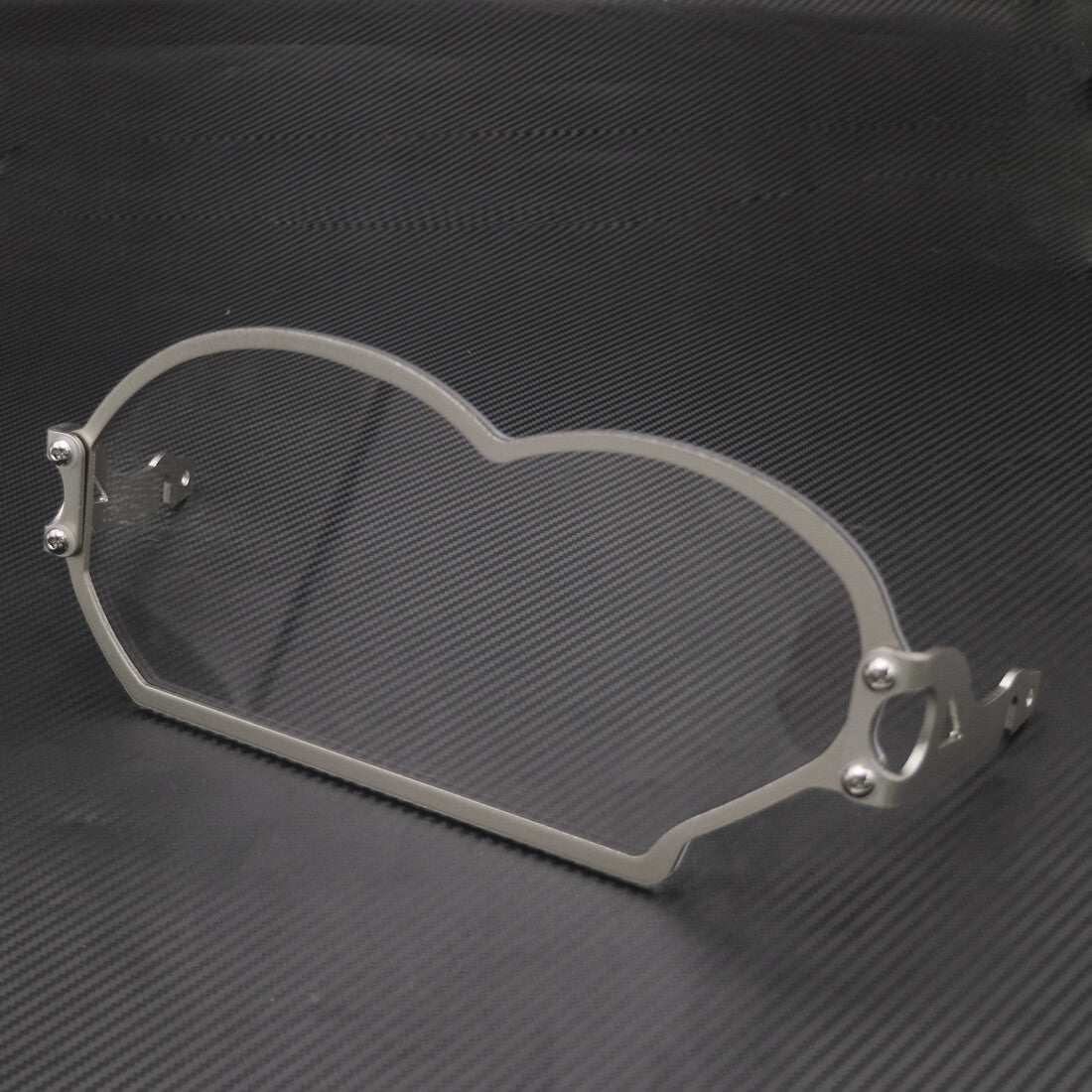 Silver Headlight Protector Guard Clear Lens Cover for BMW R1200GS R1200GS 04-12 Q