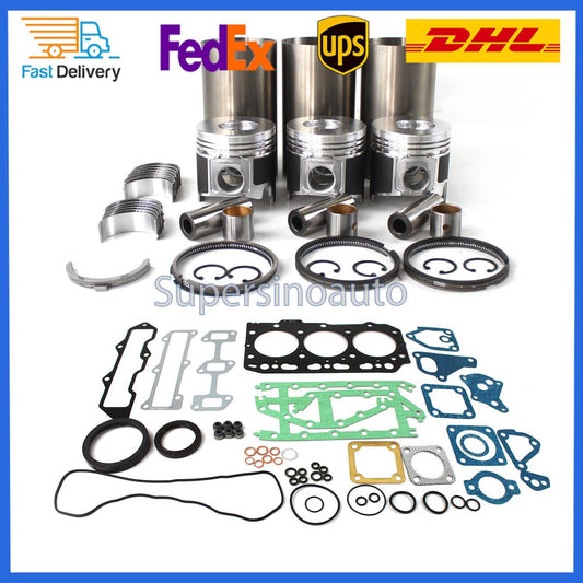 3TNV84 3TNV84T Overhaul Rebuild Kit for Yanmar Engine Piston Gasket Bearing Kit