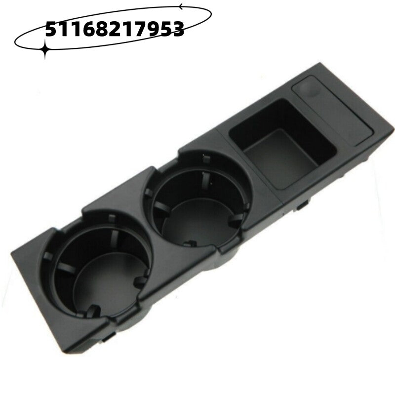 Black front center console cup holder for 3 E46 1998 - 2006 n