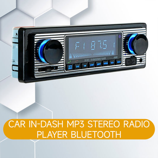 Bluetooth 4CH output car built-in MP3 stereo radio player, FM radio, USB/SD/AUX and remote control