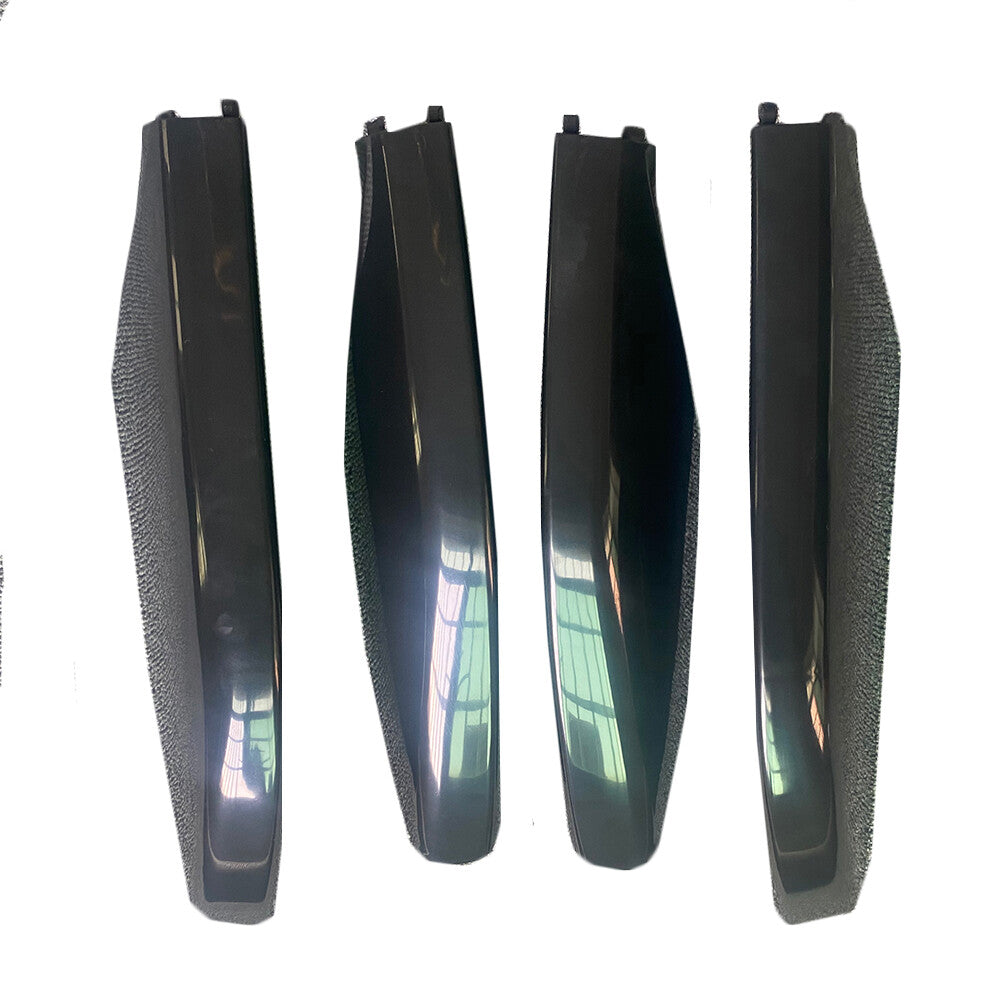 4Pcs For 2003-2009 for Lexus GX470 Car Roof Rack Rail End Cover Replace Shells Black