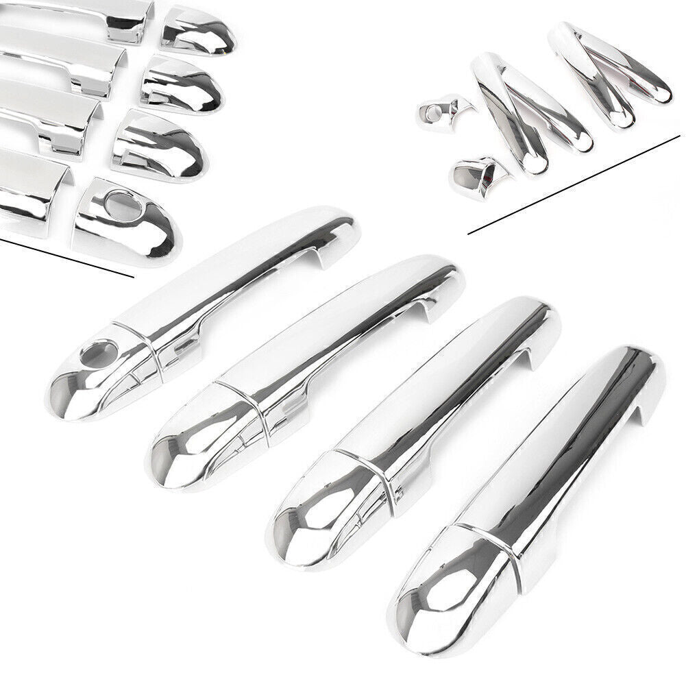 4PCS Door Handle Bar Cover Trim Chrome Fit for KIA FORTE CERATO 2010 2011 2012