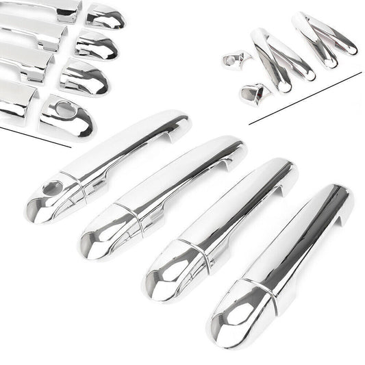 4PCS Door Handle Bar Cover Trim Chrome Fit for KIA FORTE CERATO 2010 2011 2012