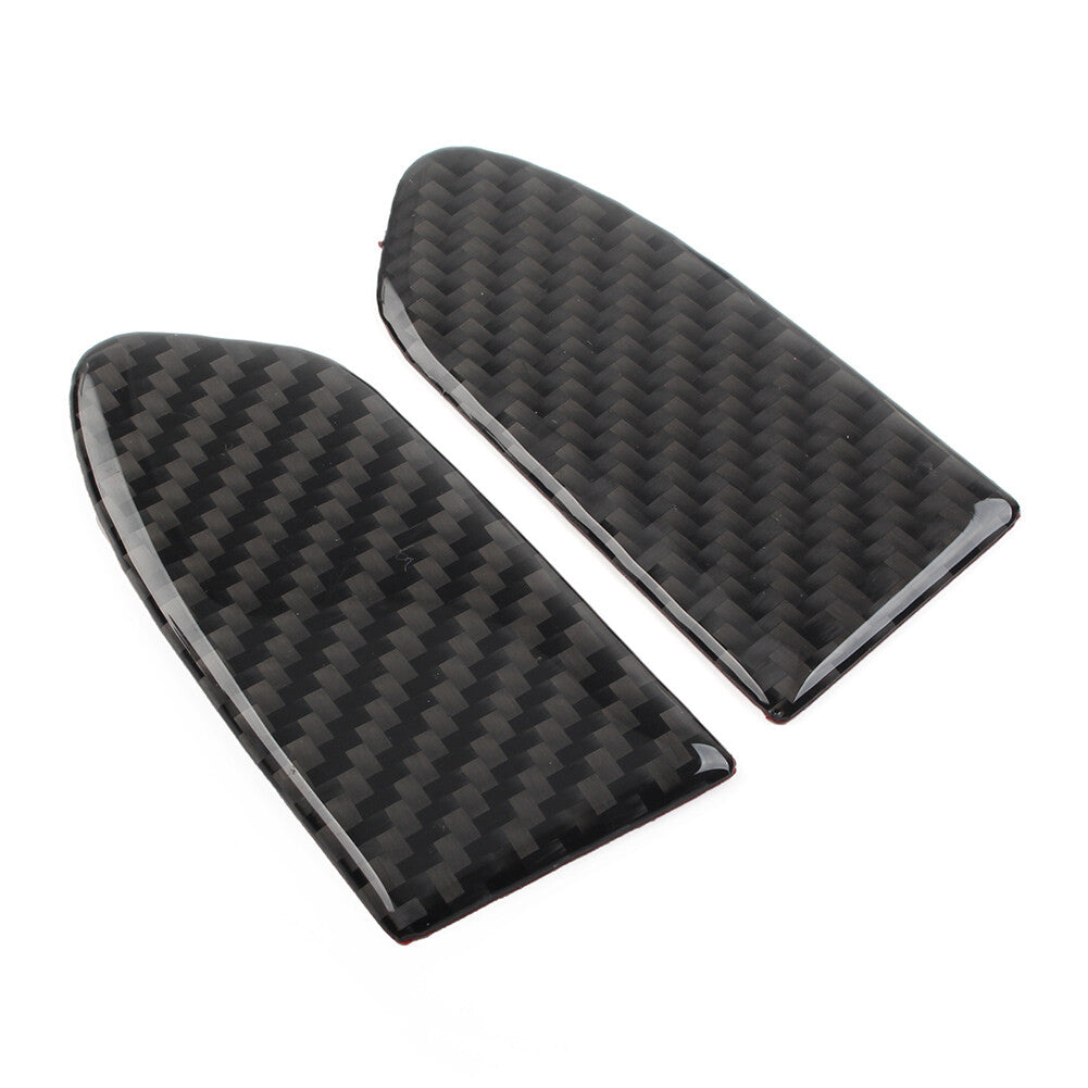 for Chevrolet Equinox 2018-2021 19 Black 2 Pcs Rear View Side Mirror Cover Trim