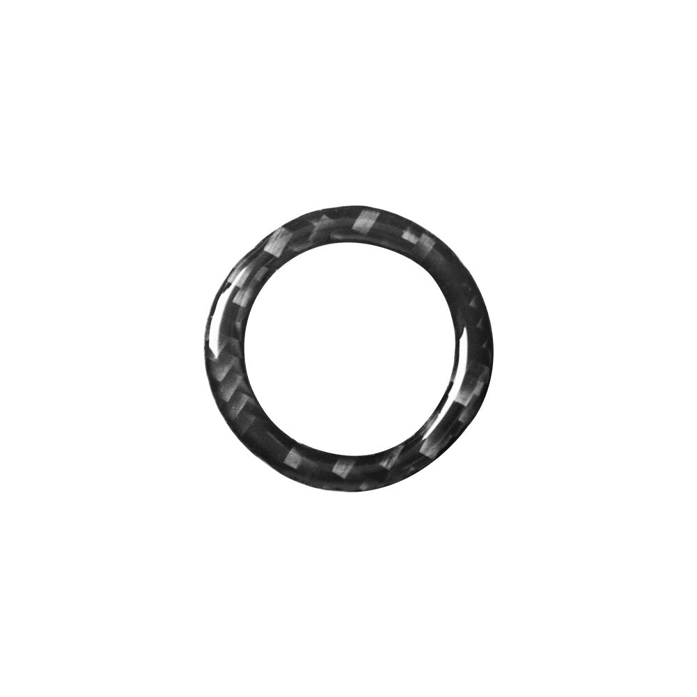 Carbon Fiber Start Button Cover Trim for Land Rover Discovery Sport 2015-2019