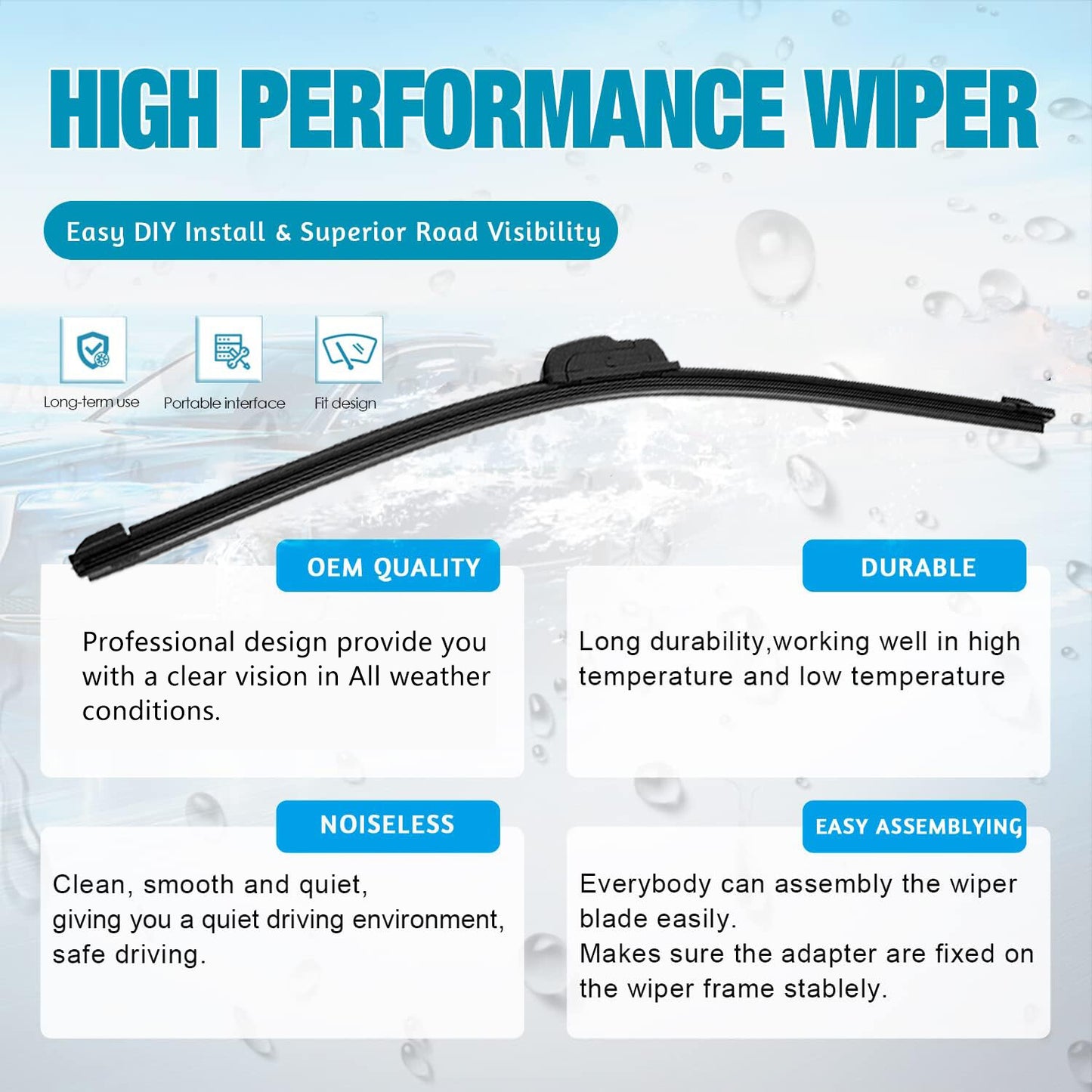 2Pcs 6 Inch Car Buffing Pad Polishing for Drill Sponge Waxing Foam Polishing Q