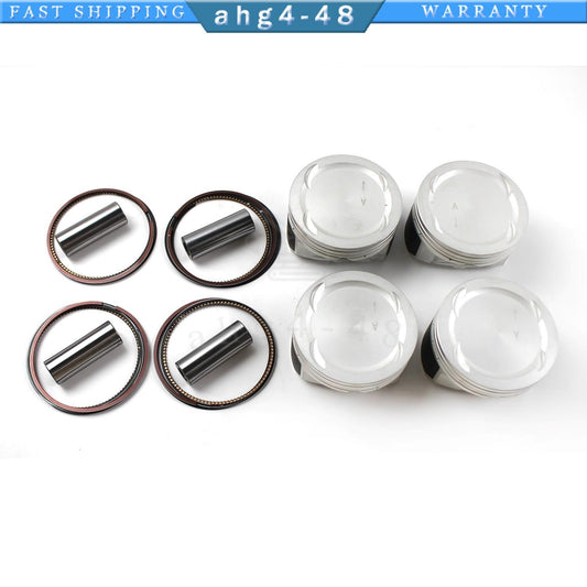 4-Piece Engine Piston Ring Set for 07-20 for Dodge Journey 200 CALIBER 2.4L 5191340AA-