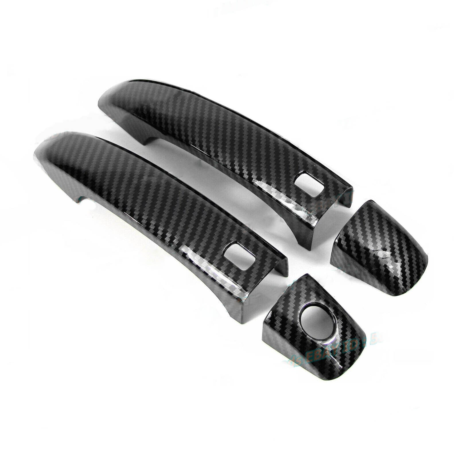 For 2008-2017 for Audi S5 Coupe Convertible Carbon Fiber Side for Smart Door Handle Trim