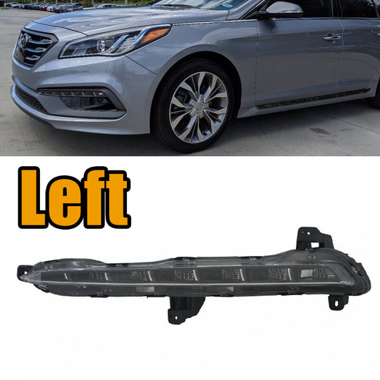 Left for Hyundai Sonata 2015-2017 LED fog lights and daytime running lights