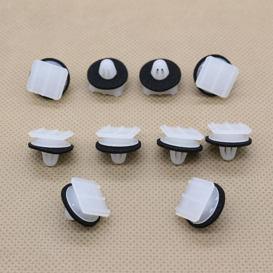 10Pcs Door Mirror Cover Moulding Clip for Honda for Civic Odyssey 76222-SP1-003 New