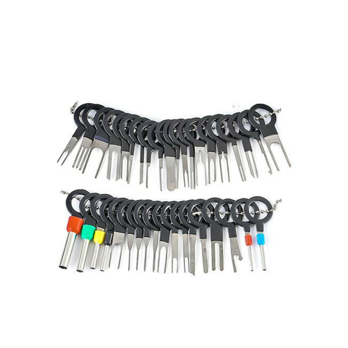 76pc Motorcycle Pin Terminal Removal Tools Wiring Crimp Connector Extractor Sets n