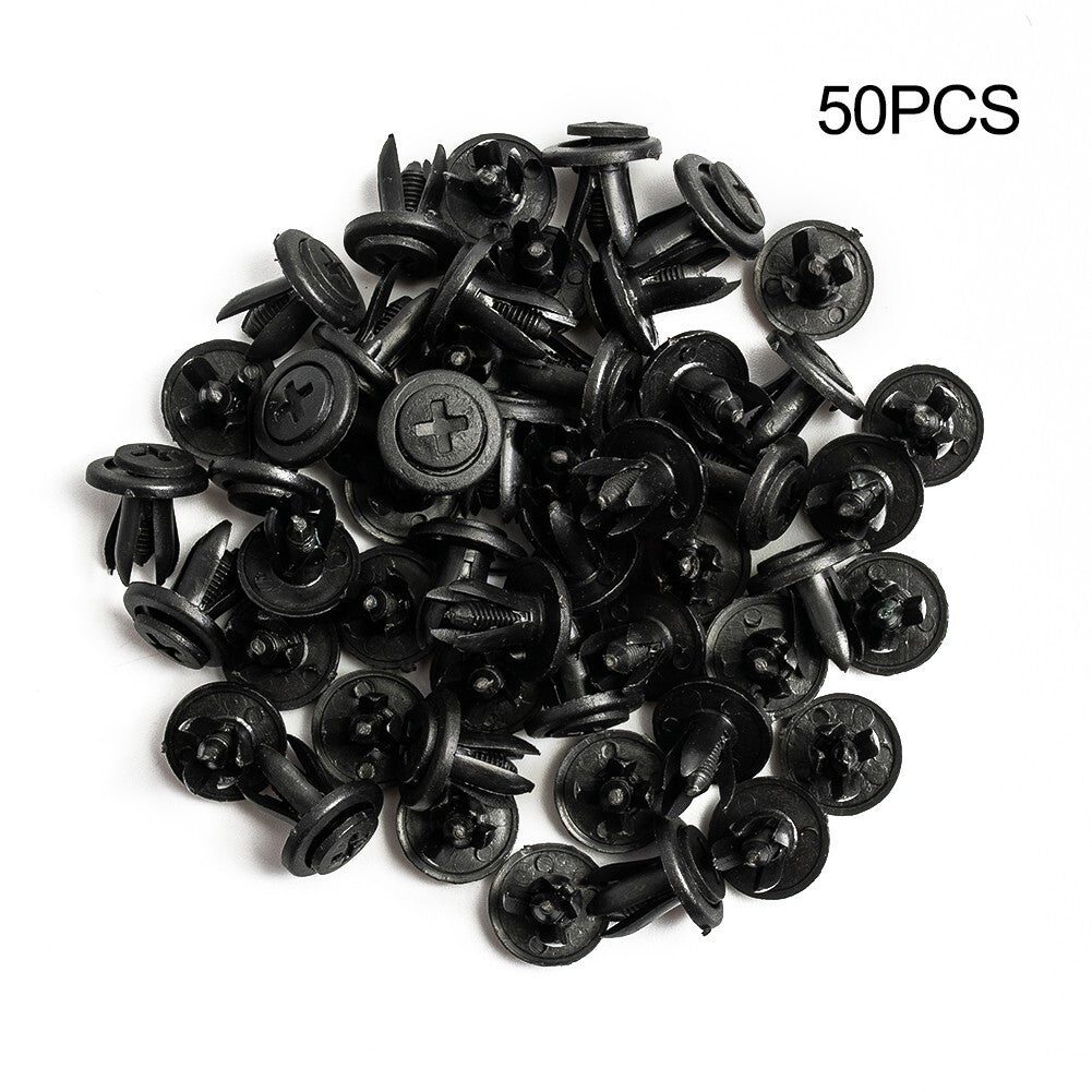Car sales clip external mold decoration 6 mm hole diameter plastic rivet hot selling