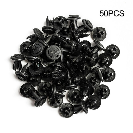 Car sales clip external mold decoration 6 mm hole diameter plastic rivet hot selling
