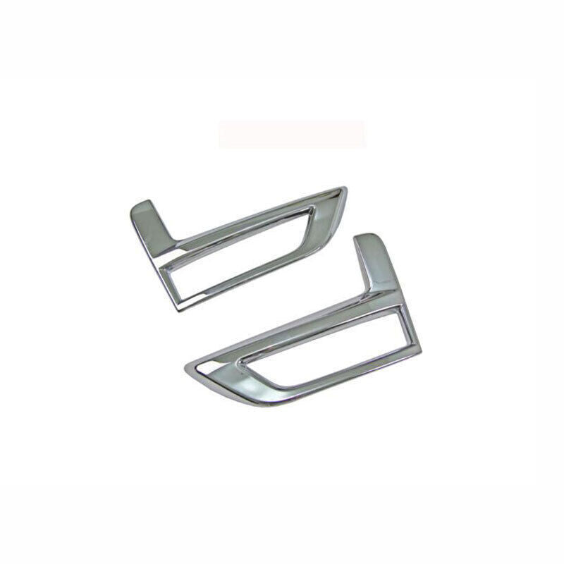 2PC ABS Chrome Front Bumper Fog Light Lamp Frame Trim for Nissan Rogue 17~2020
