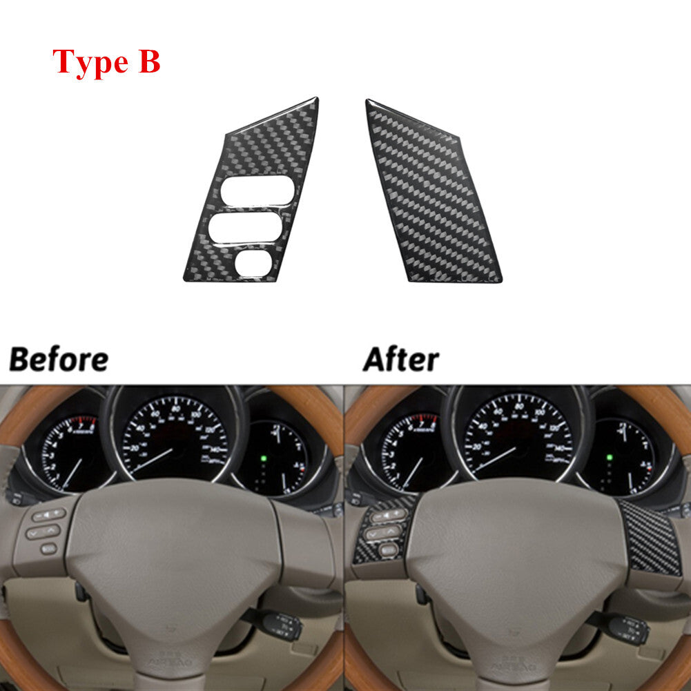 Red Carbon Fiber Speedometer Left Side Frame Cover Trim For Ranger 2019-22 v