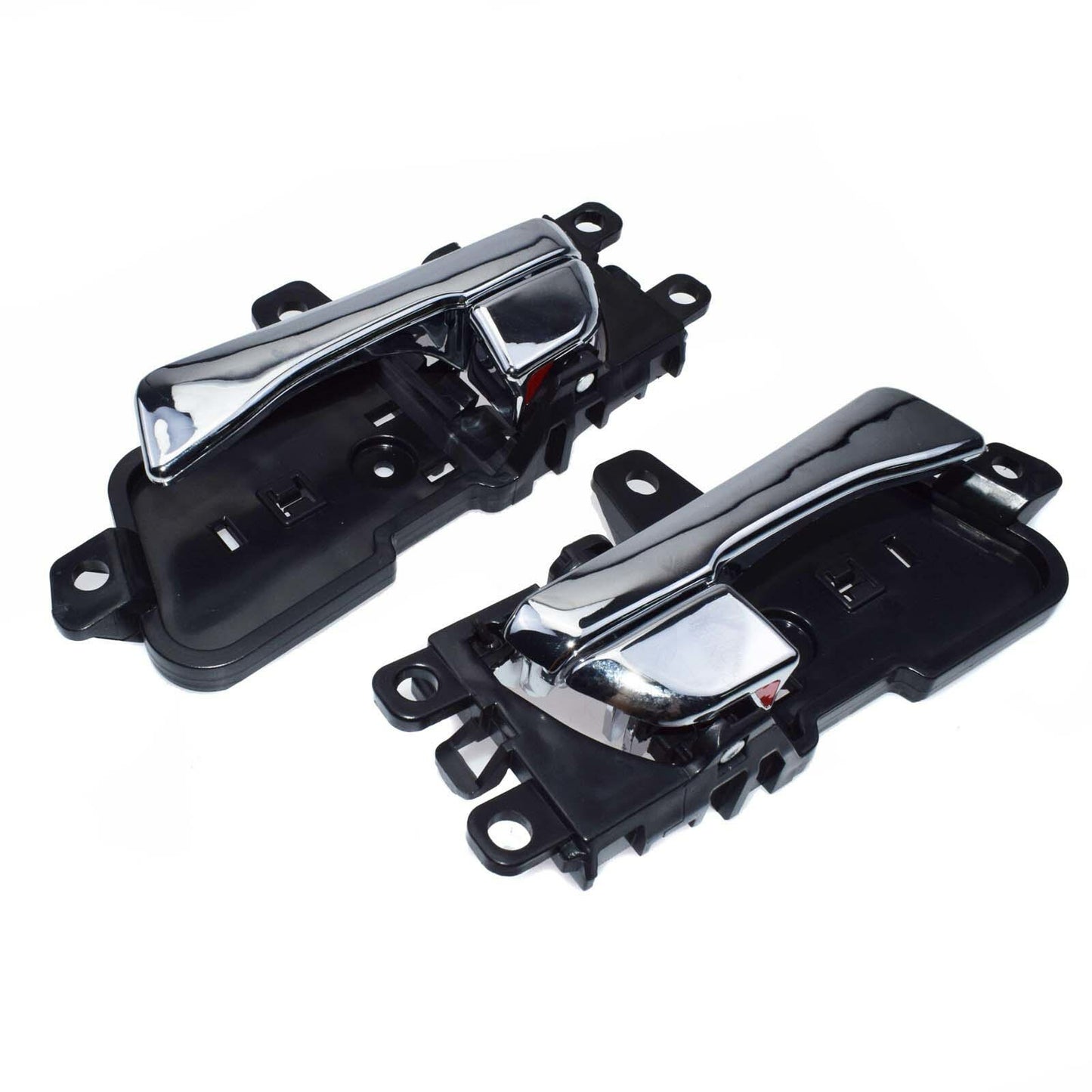 Pair Left  Right Side Interior Door Handle Chrome for Hyundai Sonata 2011-2014