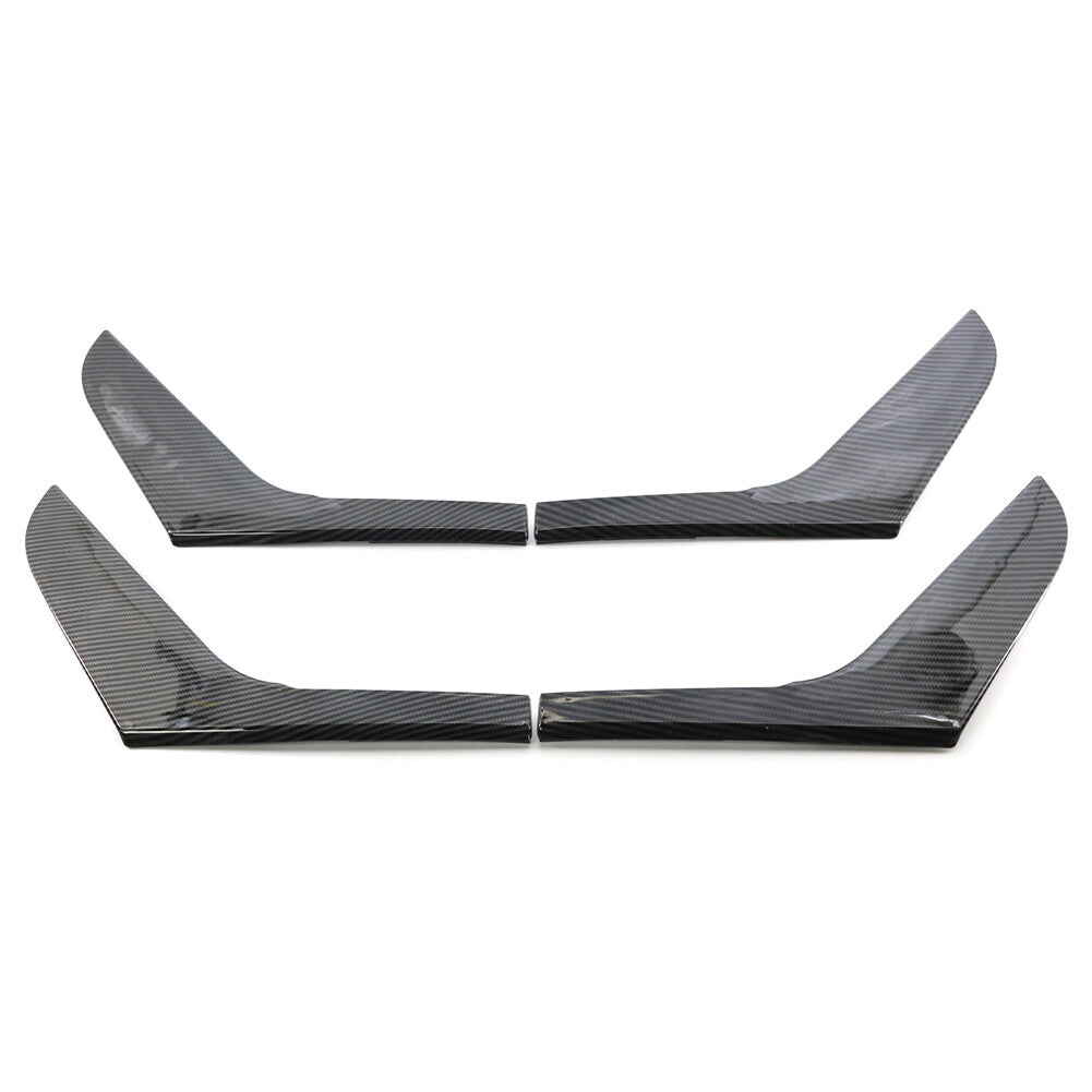 4 Pcs Interior Door Armrest Cover Trim for VW for Golf 6 2009-2013