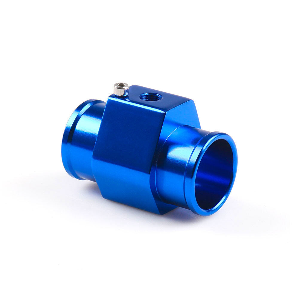 38mm Blue Water Temp Temperature Joint Pipe Sensor Gauge Radiator Hose Adapter