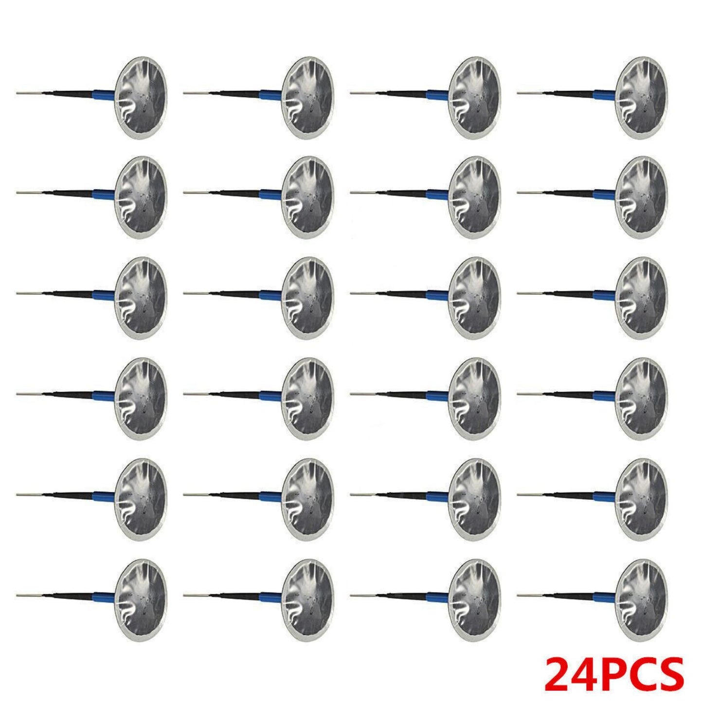 24pcs Auto Car Truck Tire Tyre Puncture Repair Plug Patch 36mmX4mm Mushroom AT