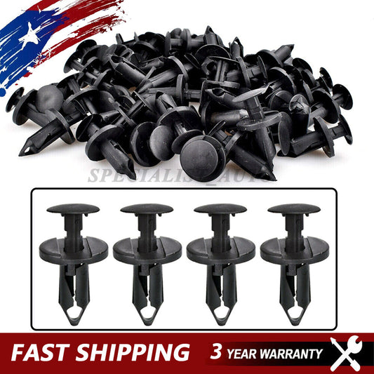 100 Fender Bumper Rivet Clips for Jeep Grand Cherokee Commander Liberty for Wrangler
