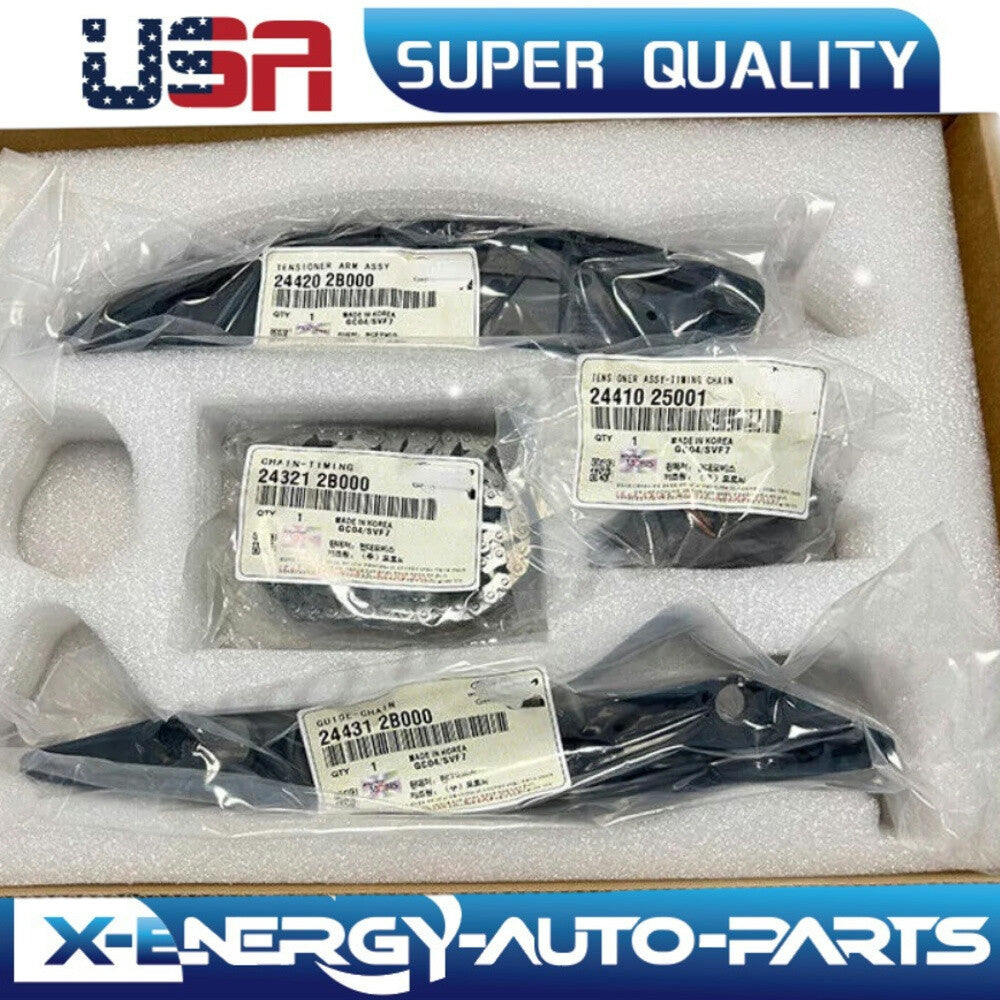 For 2010-2011 for Kia Soul 1.6L for Hyundai Accent Engine Timing Chain Kit 24321-2B000
