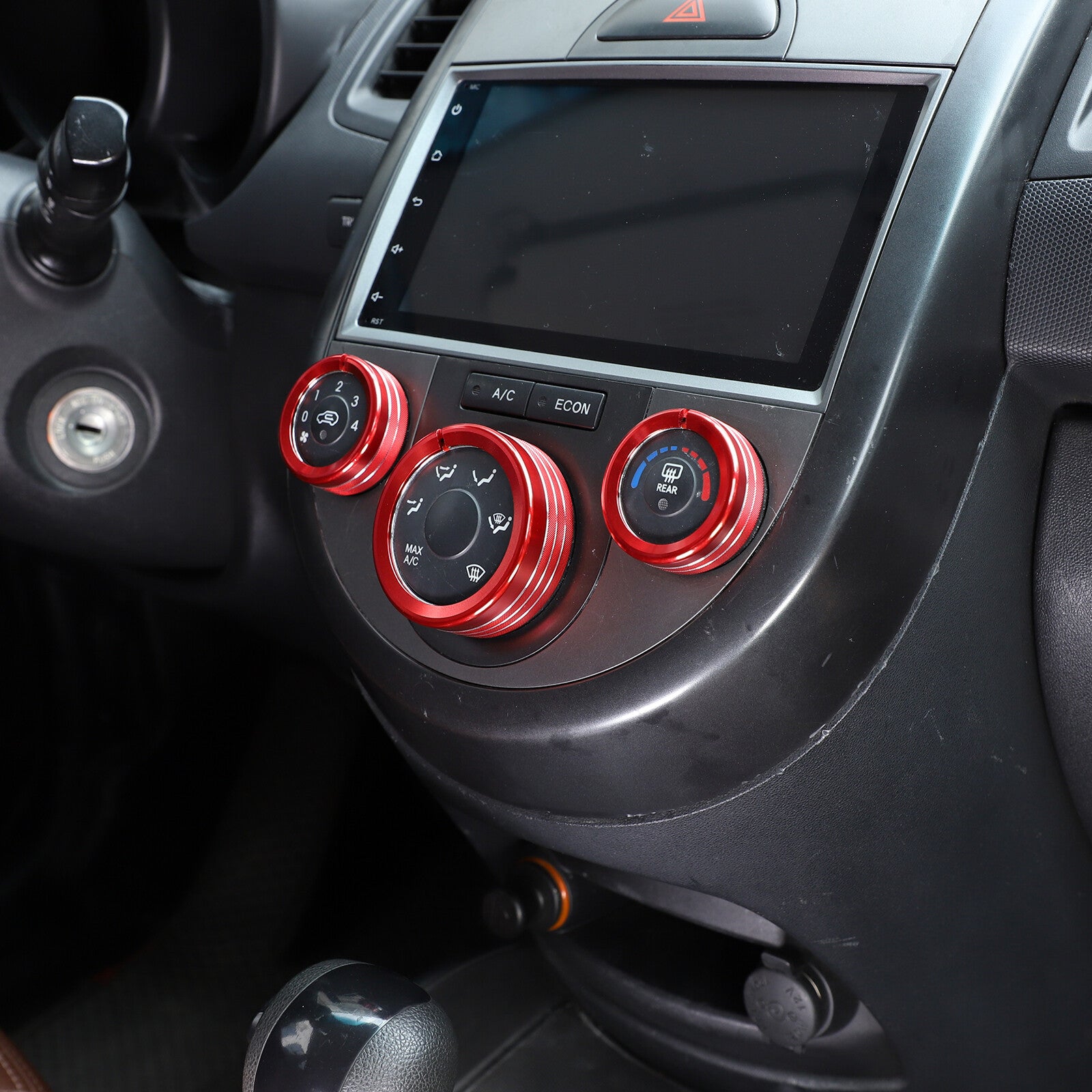 Steering wheel panel controls carbon fiber trim for Corvette C8 2020 - 2023- v