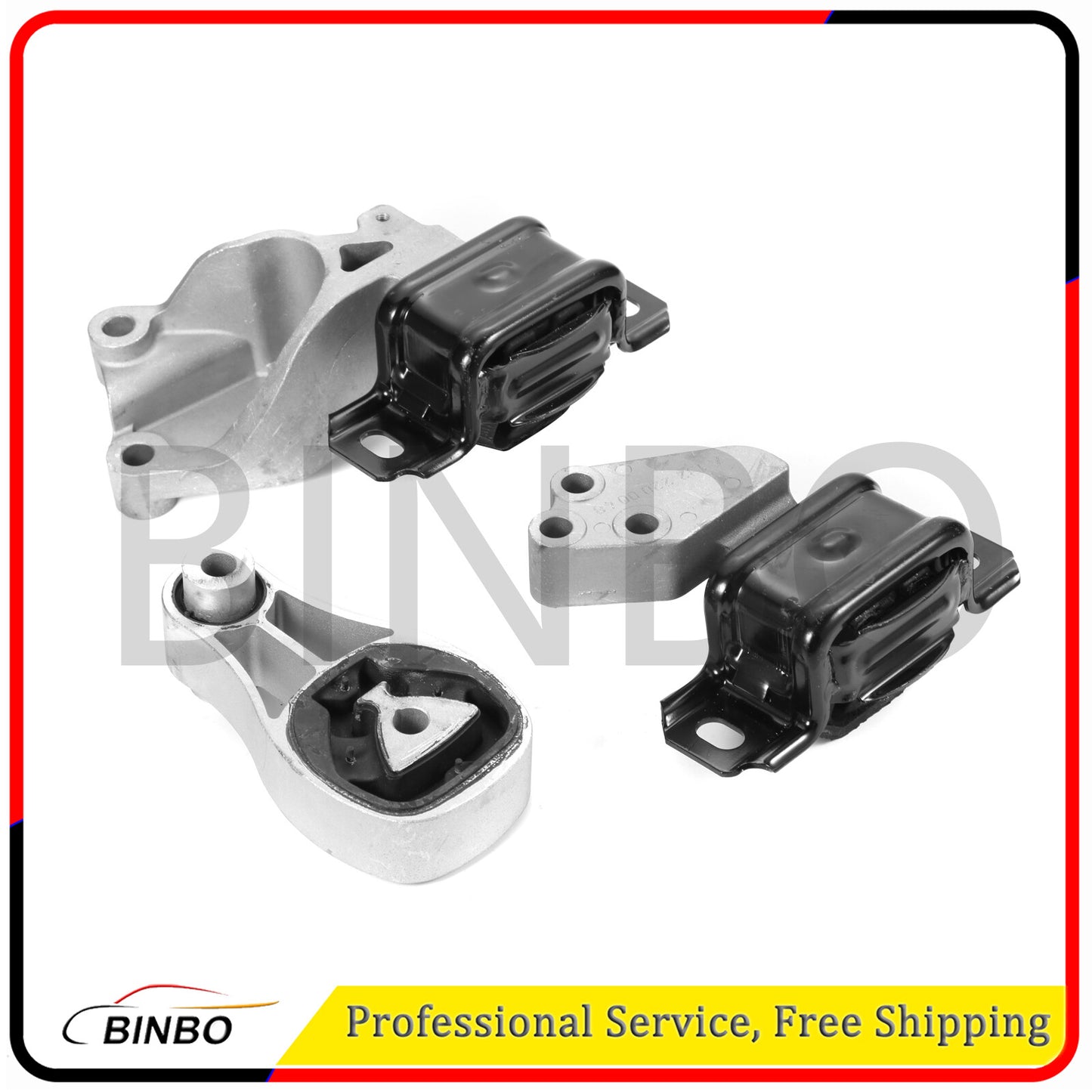 Engine Motor Mount  Trans Mount Set Fit for Smart Fortwo 1.0L 2008 2009 - 2015 Q