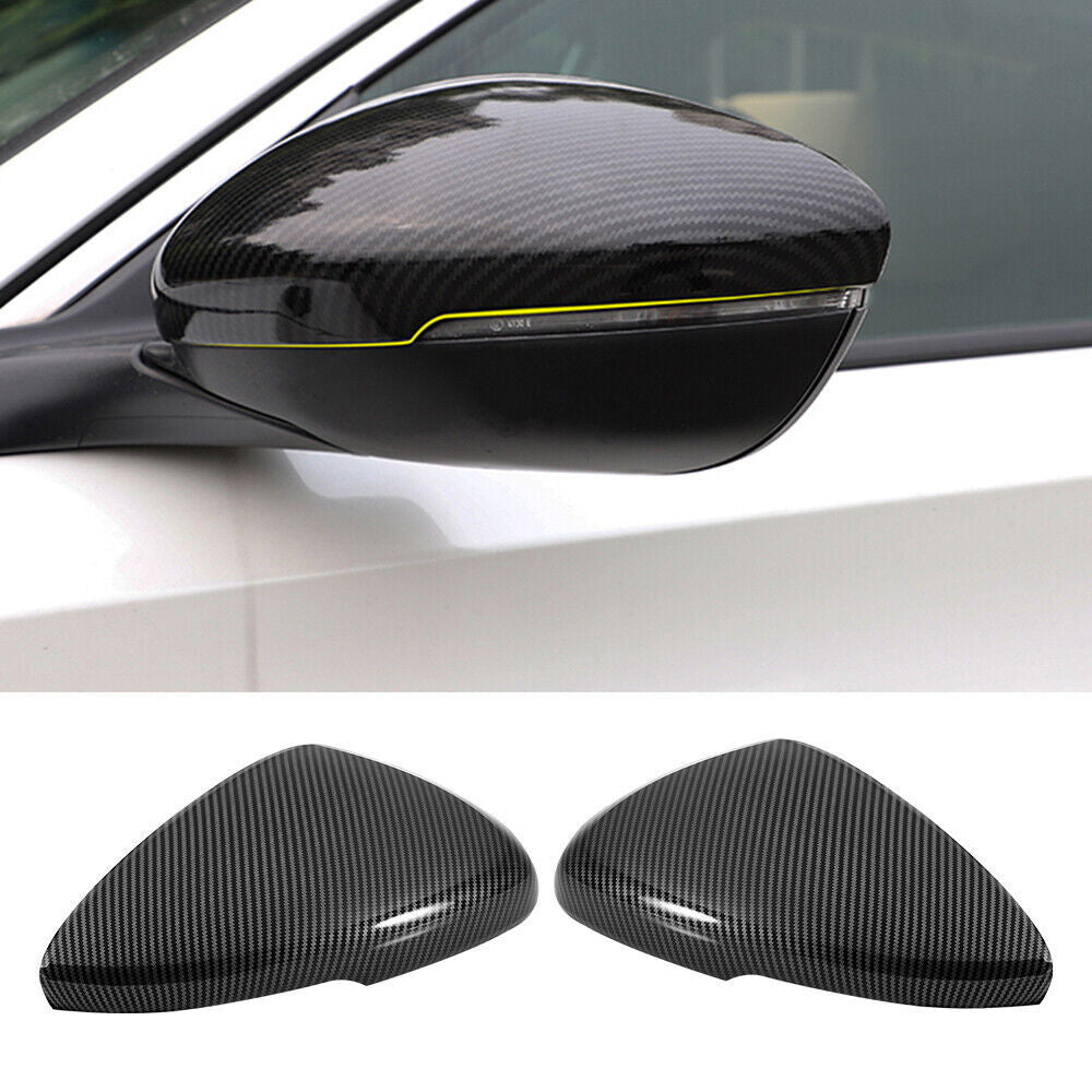 for Honda Accord 2018-2022 Carbon Fiber Side Rearview Mirror Molding Cover Trim