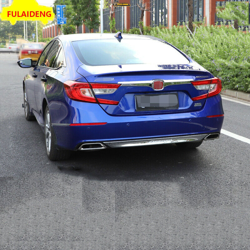 for Honda Accord 2018-2021 Chrome Rear Door Trunk Gate Lid Cover Strip Trim 1Pcs