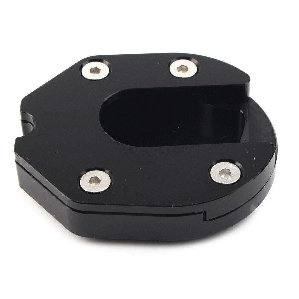 Black Kickstand Extension Enlarger Plate Pad for HONDA FORZA 350/300/250/125 Q