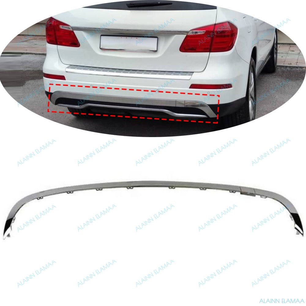 Rear Bumper Molding Trim 1668851274 for Mercedes W166 GL GL350/450/400/550/63