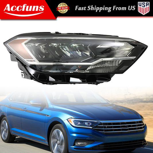 Right/Passenger Side LED Lights for 2019-2023 for Jetta (Non-Projector) n