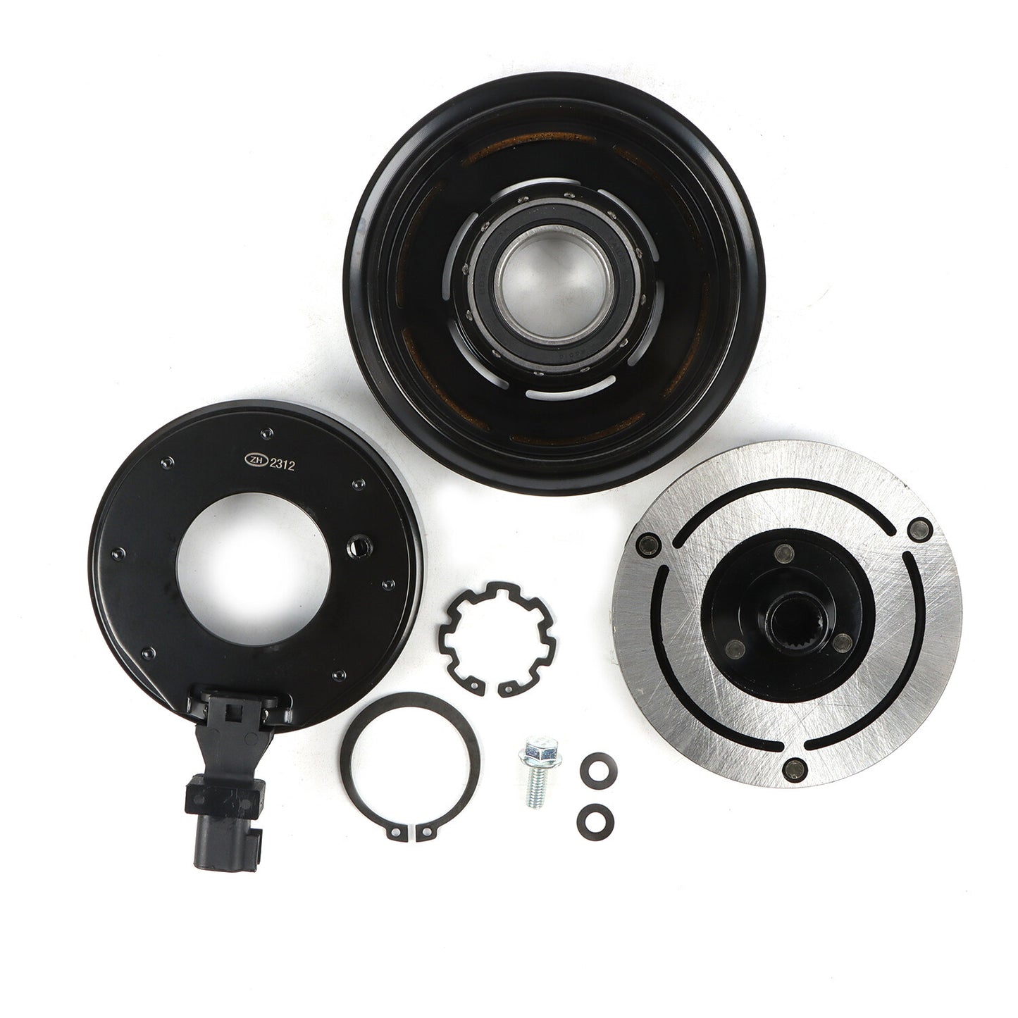 AC COMPRESSOR CLUTCH KIT COIL PULLEY FOR: 2011 - 2016 for JEEP GRAND CHEROKEE 3.6L