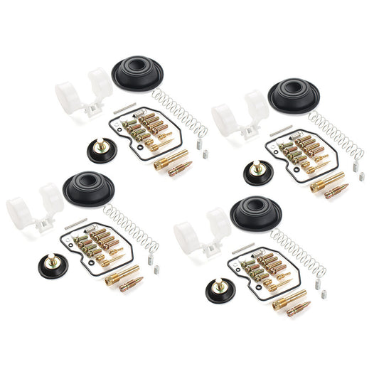 for Kawasaki ZG1200 Voyager XII 1986-2003 Carburetor Repair Kit Diaphragm Float Q