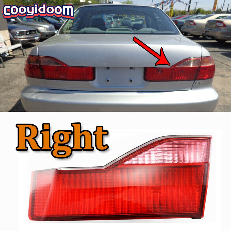 Suitable for 1998-2000 for Honda Accord EX LX Sedan 4-door halogen taillights on the right side.